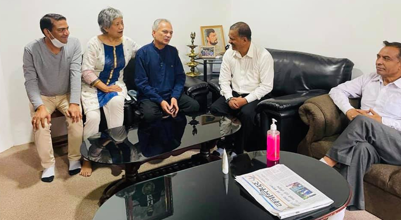 टोखामा बाबुराम भट्टराई र विप्लवबीच भेटवार्ता